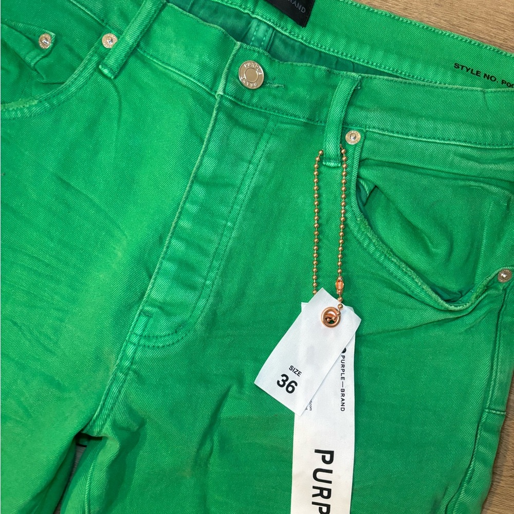 PURPLE BRAND Green Jeans